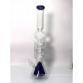 Glass Bongs with Triple Chambers & Double Percolater